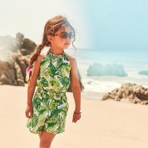 Janie and Jack Palm Romper size 2T NWT